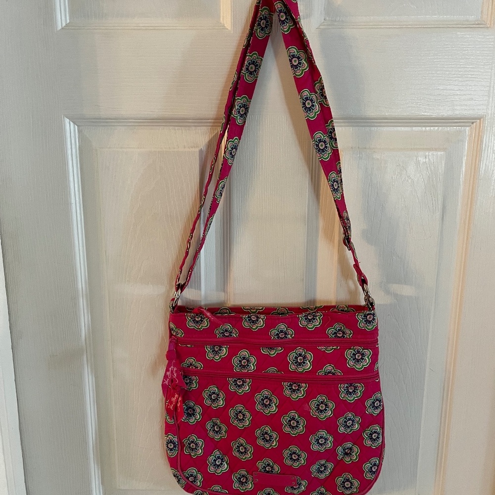 Vera Bradley Triple Zip Hipster
